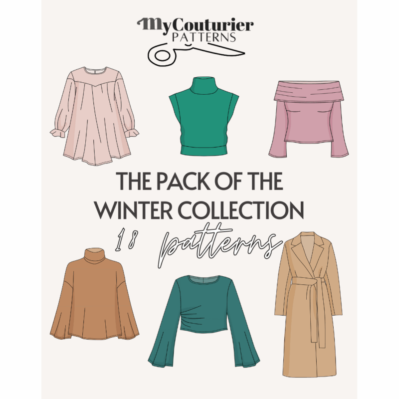 The Pack of the Fall Winter Collection - 18 patterns