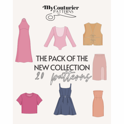 The Pack of the Spring Summer collection 2024 - 20 patterns